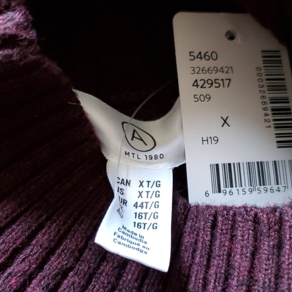 BRAND NEW PLUS Size Shaker Sweater Size XL - Picture 5 of 6